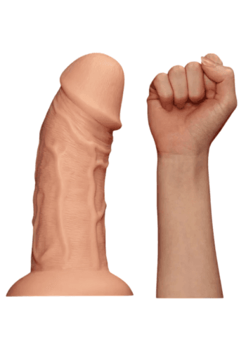 Realistische beige XL Dildo